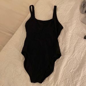 Black One piece swimsuit